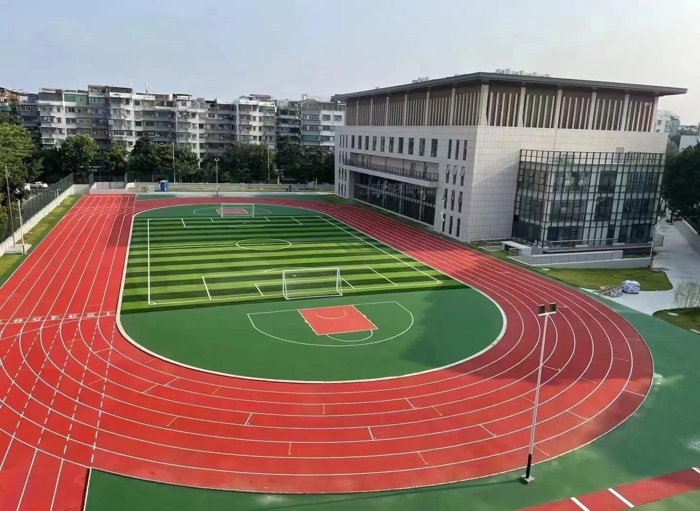 白城市人造草坪塑胶篮球场 - 厂家